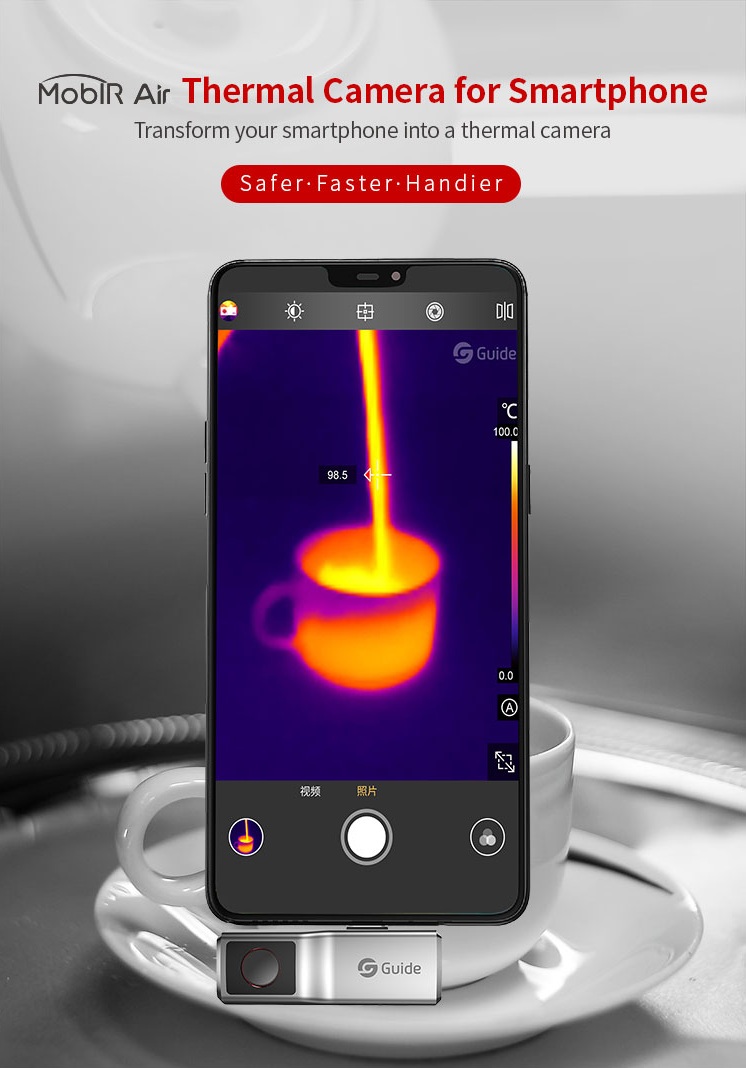 Тепловизор MobIR Air тепловизионная камера для смартфона | Guide sensmart